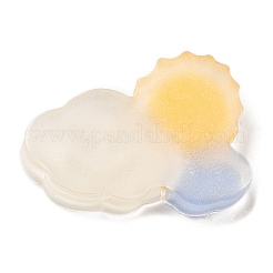 Translucent Resin Cabochons&nbsp;RESI-H147-01C