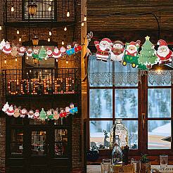 80 Pcs Christmas Decoration Banners Flags&nbsp;JX062A