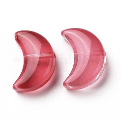 Transparent Spray Painted Glass Beads&nbsp;X-GLAA-I050-04
