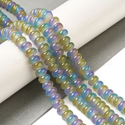 Baking Paint Glass Beads Strands&nbsp;DGLA-C003-01B