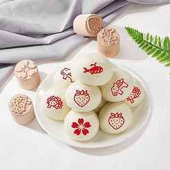 Wood Wax Seal Stamp&nbsp;AJEW-WH0122-002