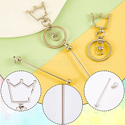 10Pcs Alloy Keychain Clasps&nbsp;KEYC-SC0001-80A
