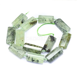 Natural Prehnite Beads Strands&nbsp;G-E530-16W