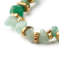 Natural & Synthetic Mixed Gemstone Chip Beads Stretch Bracelets&nbsp;BJEW-JB06599