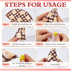 Paper Party Hats&nbsp;DIY-WH0591-295