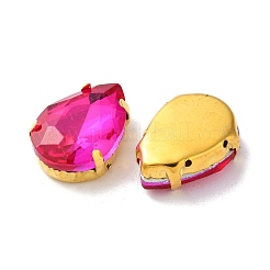 Teardrop Sew on Rhinestone&nbsp;RGLA-L028-09G-02