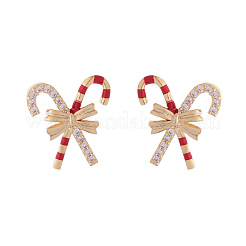 Alloy Enamel Stud Earrings&nbsp;FS-WG41D3C-01