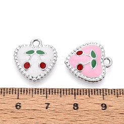 Alloy Enamel Pendants&nbsp;PALLOY-T092-33P