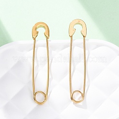 Ion Plating(IP) 304 Stainless Steel Dangle Earrings&nbsp;EJEW-F254-01G