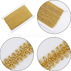 15 Yards Metallic Lace Trims&nbsp;OCOR-GF0003-23B