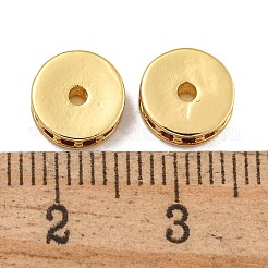 Rack Plating Brass Micro Pave Cubic Zirconia Beads&nbsp;KK-U030-28G-06