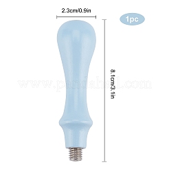 Wood Handle with Plaster Gluesheath&nbsp;DIY-WH0221-12B