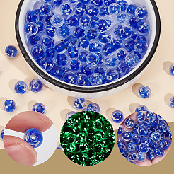 120Pcs Handmade Luminous Lampwork Beads&nbsp;LAMP-PA0001-60D