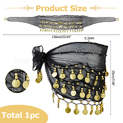Polyester Tassel Fringe Trimming&nbsp;AJEW-WH0651-70A