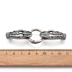 Alloy Spring Gate Rings&nbsp;PALLOY-R089-32AS