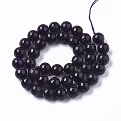 Natural Amethyst Beads Strands&nbsp;G-R465-09