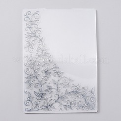 Plastic Embossing Template Folders&nbsp;DIY-WH0308-163