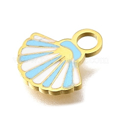 304 Stainless Steel Enamel Charms&nbsp;STAS-K263-86B-G