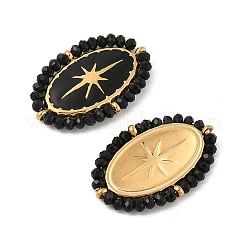 304 Stainless Steel Enamel Pendants&nbsp;STAS-P380-74G
