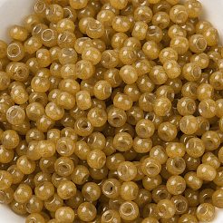 6/0 Imitation Jade Glass Seed Beads&nbsp;SEED-T006-04A-02