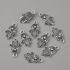 Tibetan Style Alloy Pendants&nbsp;LS-PALLOY-WH0101-13AS