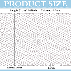 Polyester Mesh Ribbons for Bridal Headwear&nbsp;AJEW-WH0518-73B