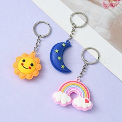 PVC Plastic Pendant Keychain&nbsp;KEYC-YW0001-11
