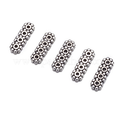 4-Hole Tibetan Style Alloy Spacer Bars&nbsp;A1110Y-NF