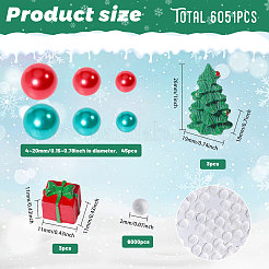 Christmas Vase Filler&nbsp;AJEW-WH0479-67