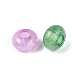 Transparent Acrylic European Beads&nbsp;OACR-Q200-18