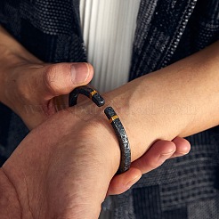 Uyghur Brass Cuff Bangles for Men&nbsp;WG4DA17-01