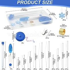 High Carbon Steel Big Eye Beading Needle&nbsp;TOOL-YW0001-32