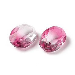 Faceted K9 Glass Rhinestone Cabochons&nbsp;GGLA-A005-23