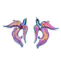 Rainbow Color Alloy Pendants&nbsp;PALLOY-N156-158-NR