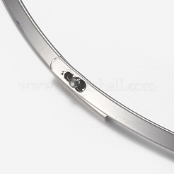 Tarnish Resistant 304 Stainless Steel Choker Necklaces&nbsp;NJEW-F204-01P