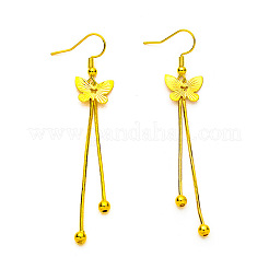 Butterfly Alloy Tassel Dangle Earrings&nbsp;FS-WGEFE52-01