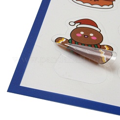 Christmas Theme PET Plastic Stickers&nbsp;AJEW-Q151-01A