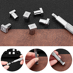 Leather Stamping Tool Kits&nbsp;AJEW-WH0129-18P