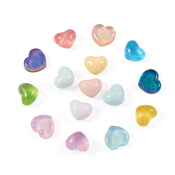 60Pcs 15 Style Transparent and Opaque Resin Cabochons&nbsp;CRES-CD0001-06