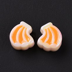 UV Plating Rainbow Iridescent Acrylic European Beads&nbsp;SACR-E009-24