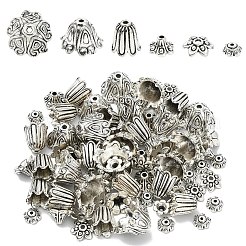 50Pcs Tibetan Style Alloy Bead Caps&nbsp;FIND-YW0009-09