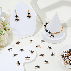60Pcs Alloy Enamel Piano Charms&nbsp;FIND-SC0021-63