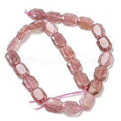 Natural Strawberry Quartz Beads Strands&nbsp;G-P544-B01-01