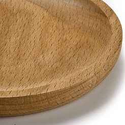 Wood Jewelry Plate Storage Tray&nbsp;WOOD-K010-02