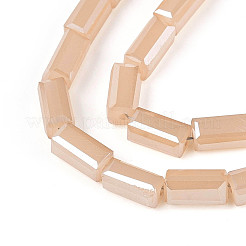 Imitation Jade Glass Beads Strands&nbsp;GLAA-T030-06A
