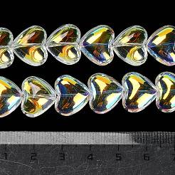 Electroplate Glass Beads Strands&nbsp;EGLA-B008-01A-AB02