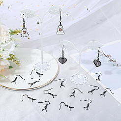 50Pcs 304 Stainless Steel Earring Hooks&nbsp;STAS-SC0010-74EB