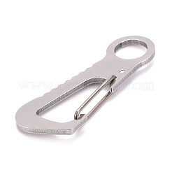 Non-Tarnish 202 Stainless Steel Key Clasps&nbsp;STAS-F268-04P