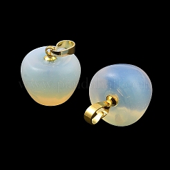 Opalite Teacher Apple Charms&nbsp;G-Z022-02A-G