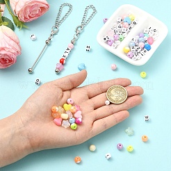 DIY Keychain Making Kits&nbsp;DIY-YW0018-31